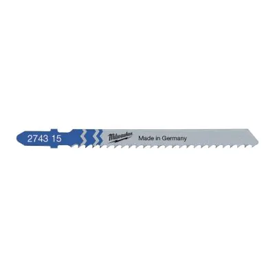 Stiksavklinger 75 X 3 MM T 127 D Aluminium Milwaukee